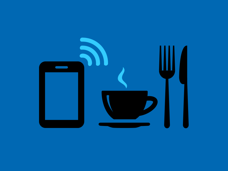 Wi-Fi and food service amenities