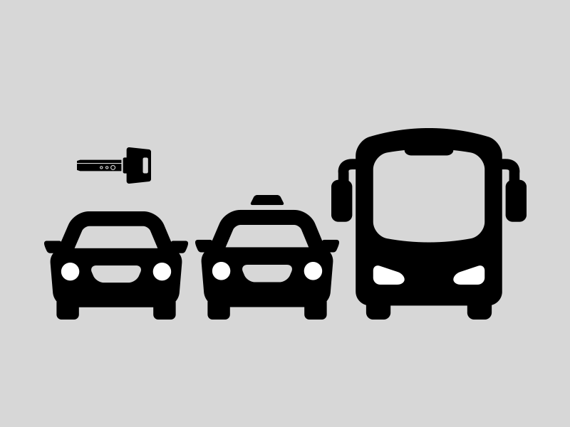 Various methods of transportation