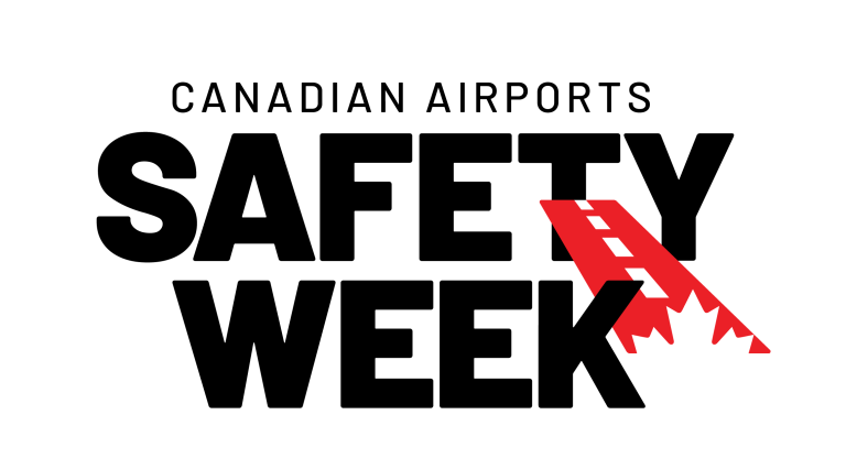 Logo de la Semaine canadienne de la sécurité aéroportuaire